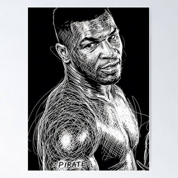 Item preview, mike tyson Scribel Art designed and sold by stoppedonlin.