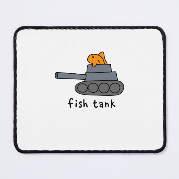 Item preview, Fish Tank Fun Aquarium Military Animal Pun Sarcastic Graphic designed and sold by gunaone-design.