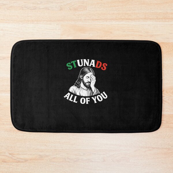 Item preview, Stunads All of You | Italian Flag Jesus Facepalm | Funny Christian Design designed and sold by Christian by Grace.