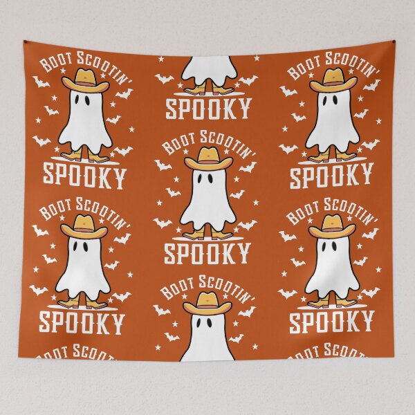 Item preview, Boot Scootin Spooky, Cute Spooky, Halloween Gift, Cowboy Ghost, Western Halloween designed and sold by aponwao.