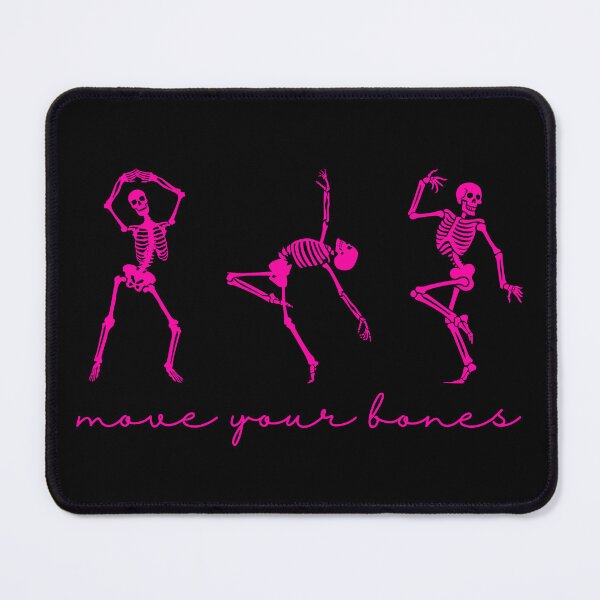 Item preview, Funny Halloween dancing skeleton pink design designed and sold by BosskaDesign.
