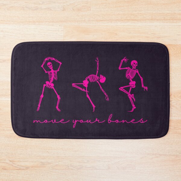 Item preview, Funny Halloween dancing skeleton pink design designed and sold by BosskaDesign.
