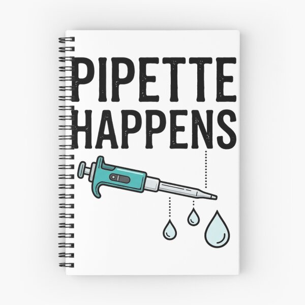 Item preview, Pipette Happens Funny Science Chemistry Laboratory T-Shirt designed and sold by Fun-and-joy.