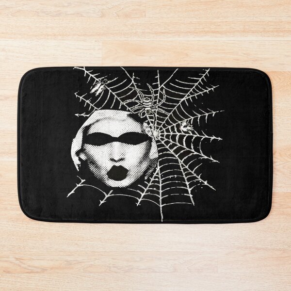 Item preview, Spiderweb Halftone Face / Dark Academia designed and sold by weirdove.