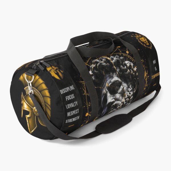 Item preview, Embrace the Spartan Spirit Duffle Bag Gym Fitness designed and sold by KLERIKSTORE.