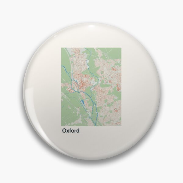 Item preview, Oxford Minimalistic Map Art designed and sold by MapsNerd.