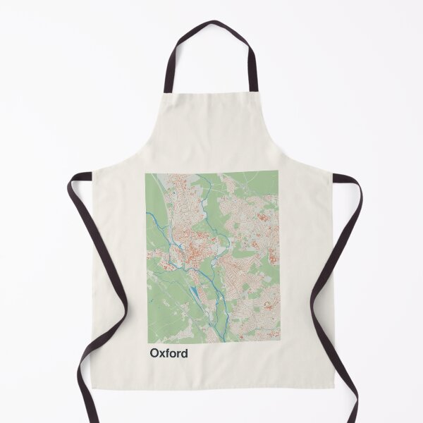 Item preview, Oxford Minimalistic Map Art designed and sold by MapsNerd.