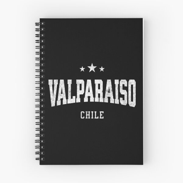 Item preview, Valparaiso Chile Vintage Varsity Distressed Retro College Travel Design designed and sold by NiceTeeClub.