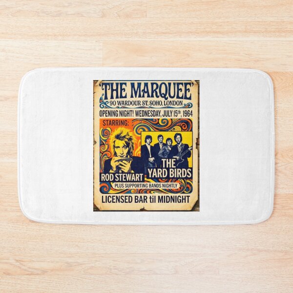 Item preview, 1964 opening night with Rod Stewart. designed and sold by Halifaxartguy.