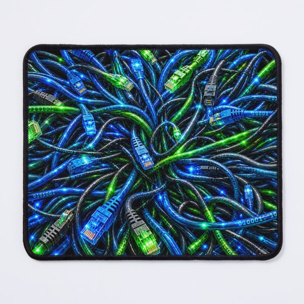 Item preview, Network Chaos – Binary Cable Tangle designed and sold by Kicor.