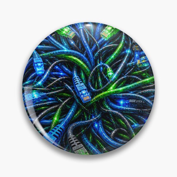 Item preview, Network Chaos – Binary Cable Tangle designed and sold by Kicor.