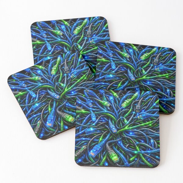 Item preview, Network Chaos – Binary Cable Tangle designed and sold by Kicor.