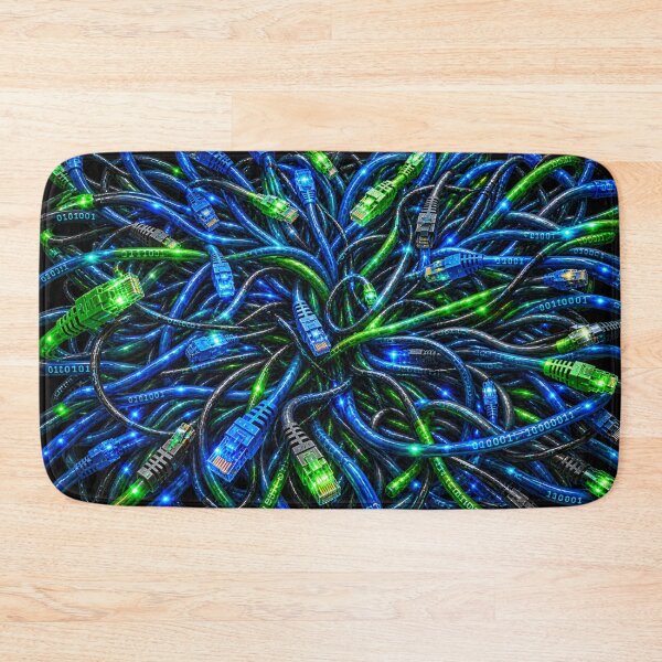 Item preview, Network Chaos – Binary Cable Tangle designed and sold by Kicor.