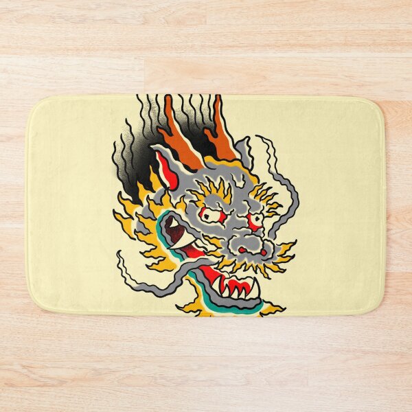 Item preview, Trippy Dragon Head Old School designed and sold by MARCOSURREAL.