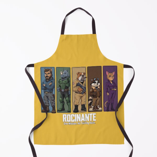 Item preview, The Expanse Rocinante Crew — One Mission. No Turning Back | Sci-Fi Cartoon designed and sold by MischiefFoundry.