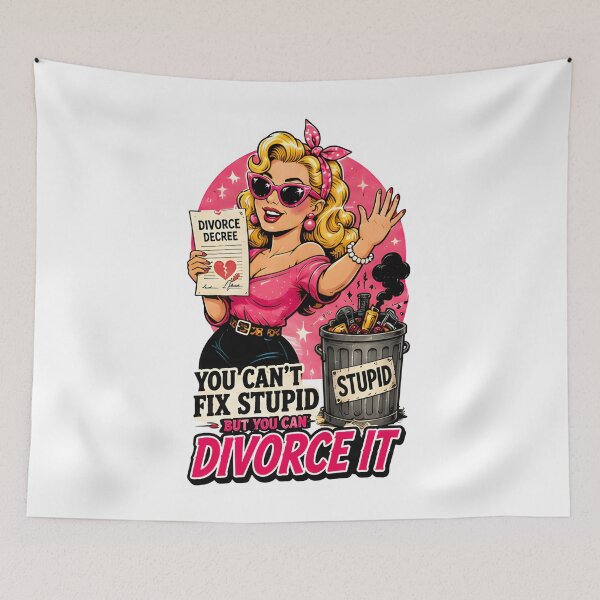 Item preview, You Cant Fix Stupid But You Can Divorce It designed and sold by BuxomBabe21.
