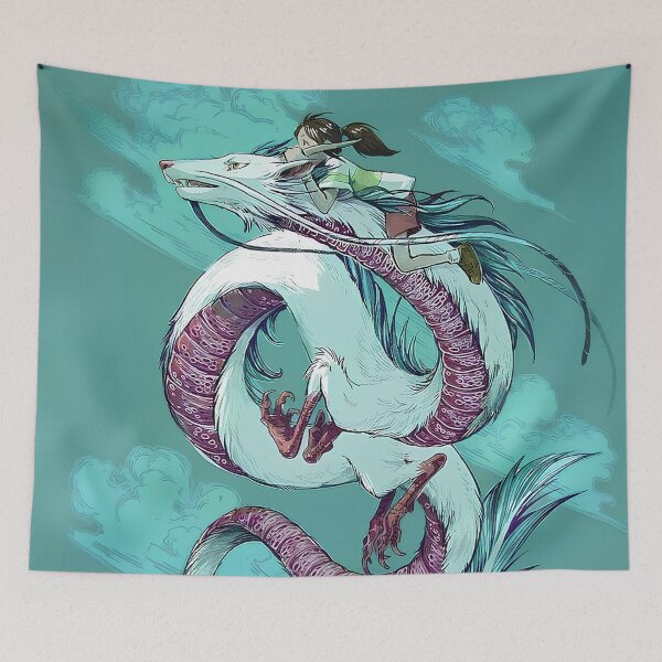 Item preview, Cute kawaii flying naga [[chihiros]] go -%[ghiblis]%- aways  designed and sold by ebyyuishop.