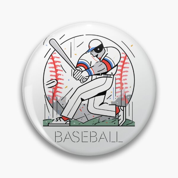 Item preview, Sticker - Decal - Dynamic Baseball Poster designed and sold by ForeverPrintsOK.