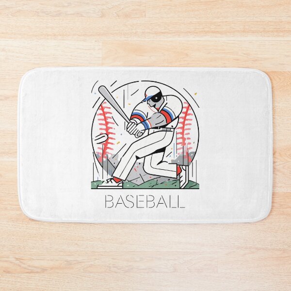 Item preview, Sticker - Decal - Dynamic Baseball Poster designed and sold by ForeverPrintsOK.