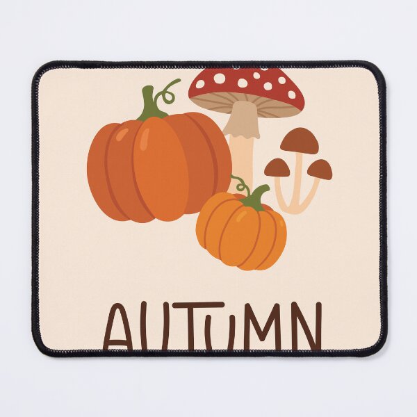 Item preview, Cozy Autumn Pumpkin and Mushroom Harvest  designed and sold by BetweenForms.
