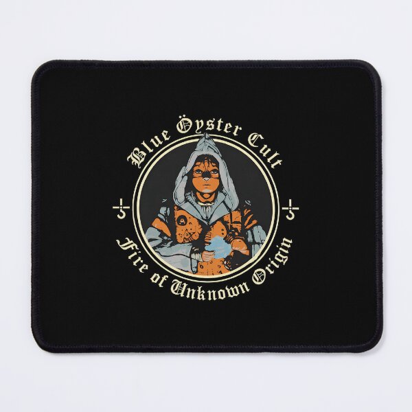 Item preview, Blues Oysters Cult Fire of Unknown Origin  designed and sold by PomboGayArt.