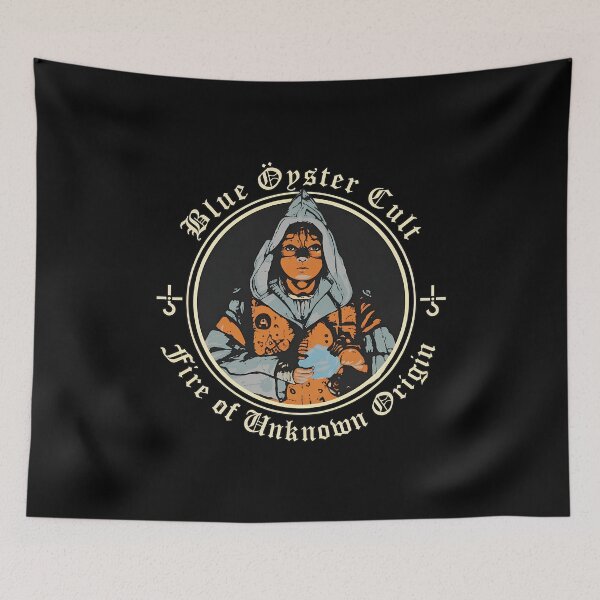Item preview, Blues Oysters Cult Fire of Unknown Origin  designed and sold by PomboGayArt.