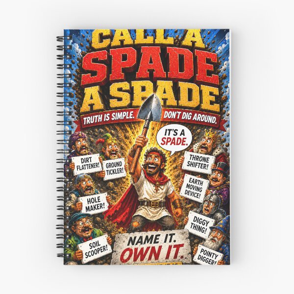 Item preview, CALL A SPADE A SPADE designed and sold by Smoothseer.