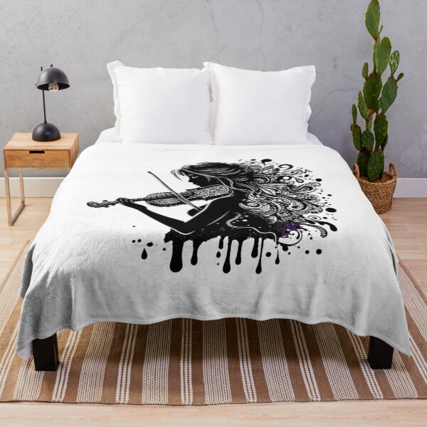 Item preview, A graceful girl playing the violin, expressing the beauty, passion, and emotion of music through every note. designed and sold by StyxIND.
