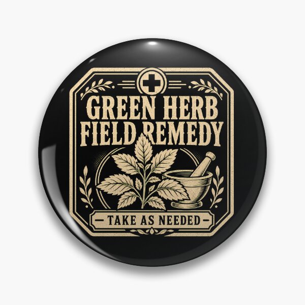 Item preview, Green Herb Field Remedy Label designed and sold by agearb.