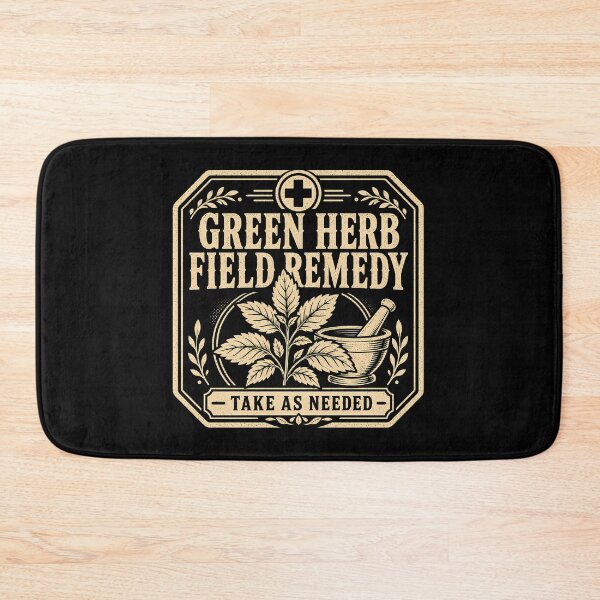 Item preview, Green Herb Field Remedy Label designed and sold by agearb.