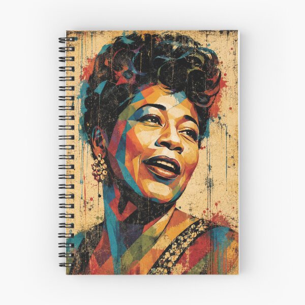 Artikelvorschau, Jazz-Legenden: Ella Fitzgerald entworfen und verkauft von Skyeleigh and Spideough.