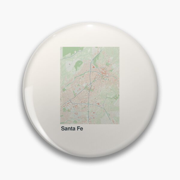 Item preview, Santa Fe Minimalistic Map Art designed and sold by MapsNerd.