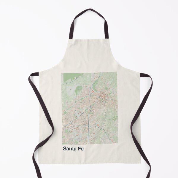 Item preview, Mapa minimalista de Santa Fe designed and sold by MapsNerd.