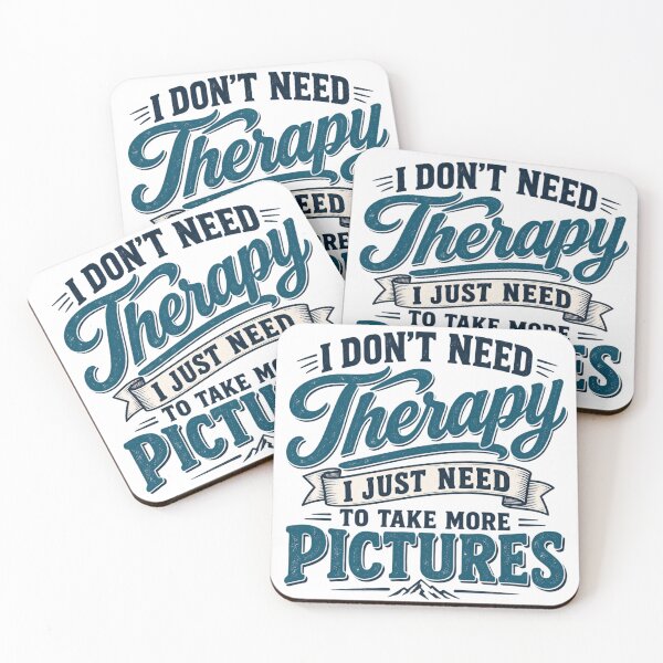 Item preview, I Don’t Need Therapy I Just Need to Take More Pictures — Funny Photography Vintage designed and sold by Edgeslash.