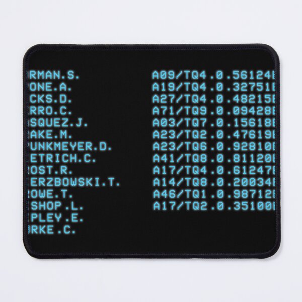 Item preview, Uss Sulaco Colonial Marines Crew Roster designed and sold by SoftToyBlank.