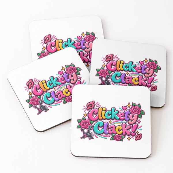 Item preview, Clickety Clack! designed and sold by RosesRebels.