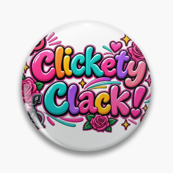 Item preview, Clickety Clack! designed and sold by RosesRebels.