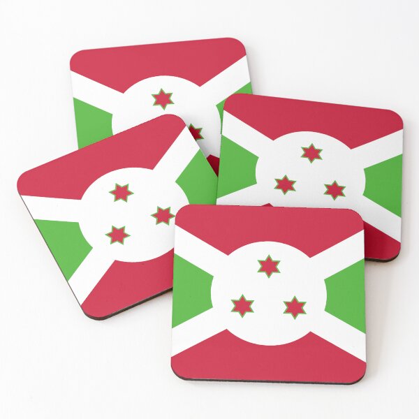 Item preview, Vintage Burundi Flag - Distressed Retro Style designed and sold by youngVl.