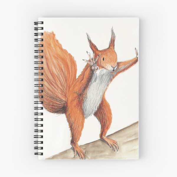 Item preview, Startled Squirrel designed and sold by Kimberley Cummings Illustration.