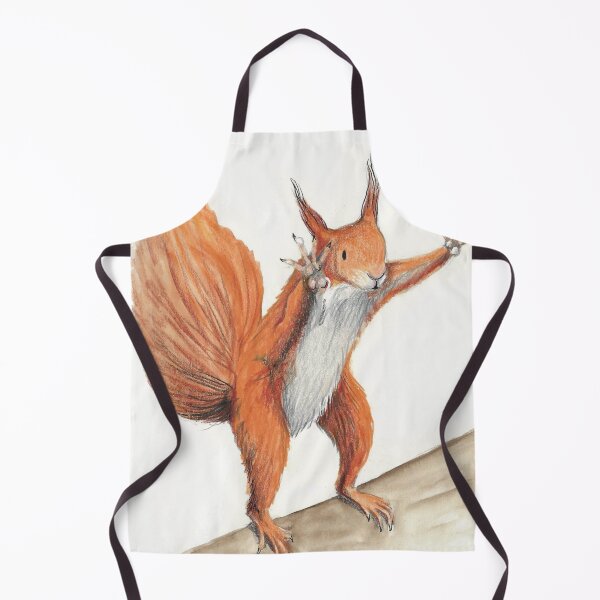Item preview, Ardilla asustada designed and sold by Kimberley Cummings Illustration.