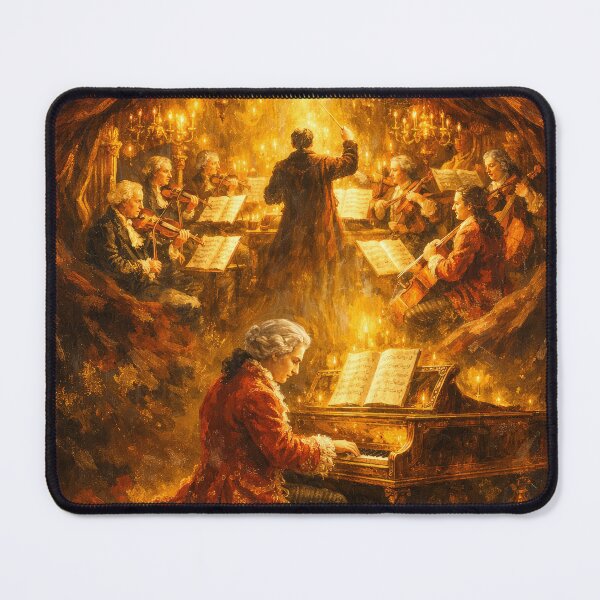 Item preview, Mozart Symphony Classical Cinema Movie Poster designed and sold by Cine8.