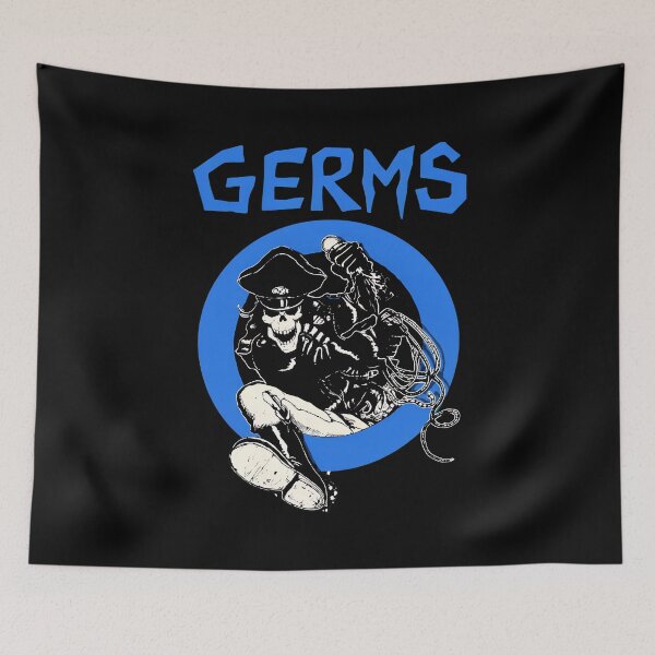 Item preview, GERMSS Punk Rock Skeleton Microphone Whip designed and sold by Divascorner.