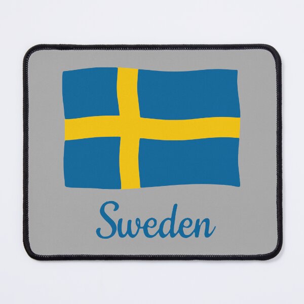 Item preview, Swedish Flag Minimalist Sweden Travel Souvenir designed and sold by MavtM.