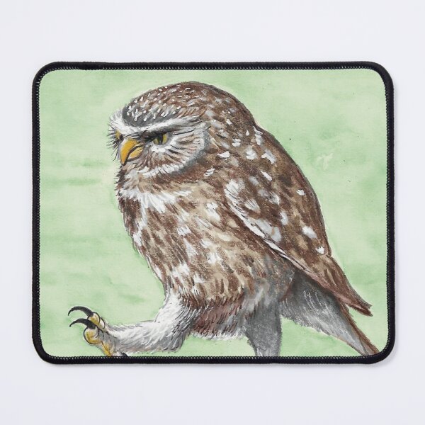 Item preview, Grumpy Owl designed and sold by Kimberley Cummings Illustration.