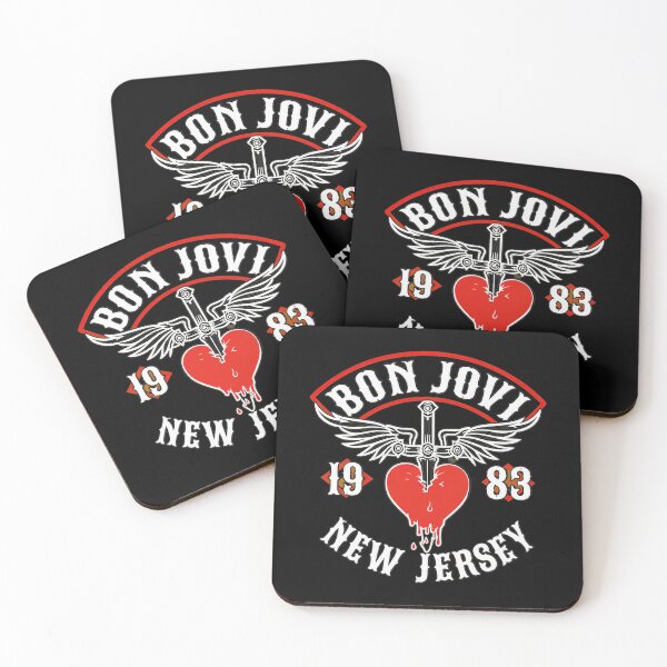 Item preview, Bons Jovis 1983 New Jersey Rock Band  designed and sold by PomboGayArt.