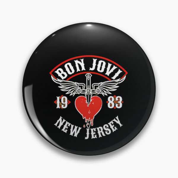 Item preview, Bons Jovis 1983 New Jersey Rock Band  designed and sold by PomboGayArt.