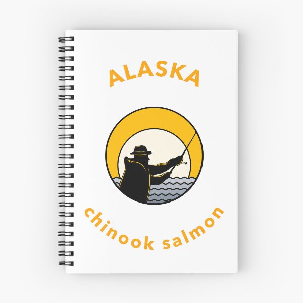 Item preview, ALASKA CHINOOK SALMON designed and sold by JamiesLocker.