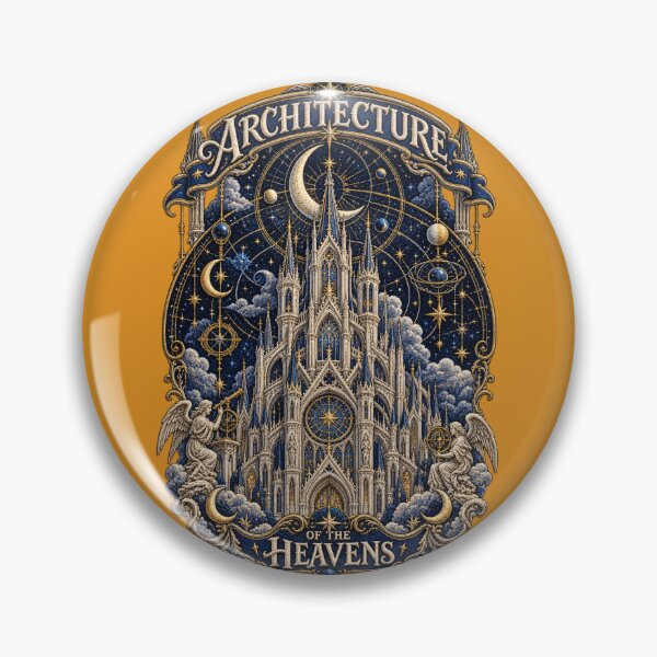 Item preview, Gothic Cathedral Celestial Astronomy – Architecture of the Heavens designed and sold by Emoji Emblems.