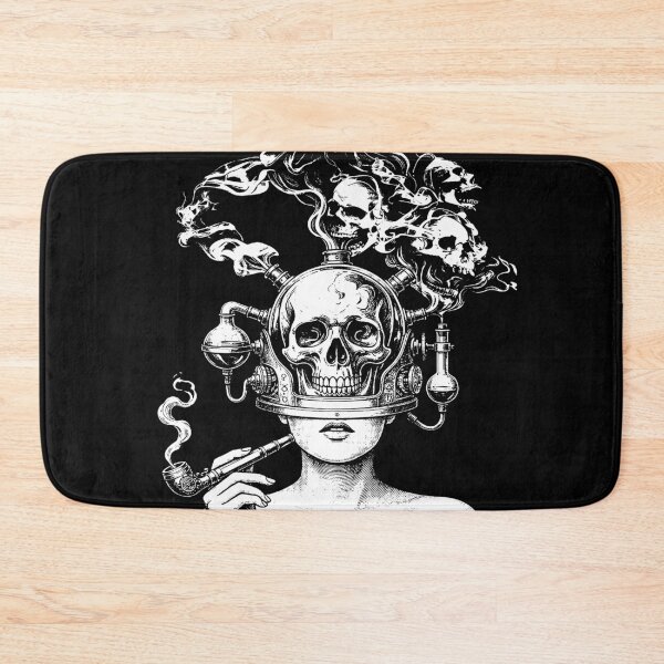 Item preview, Alchemical Skull Apparatus / Smoke Plumes Steampunk designed and sold by weirdove.