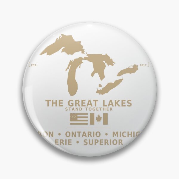 Item preview, The Great Lakes Stand Together designed and sold by HootieDesigns.